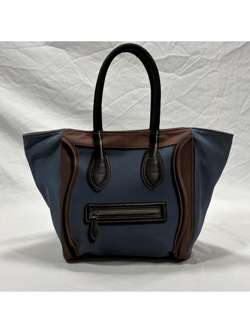 Trompe L'oeil Purse Mini Luggage Bag Screen Print Tote